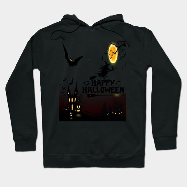 HAPPY halloween Hoodie by M-TITI